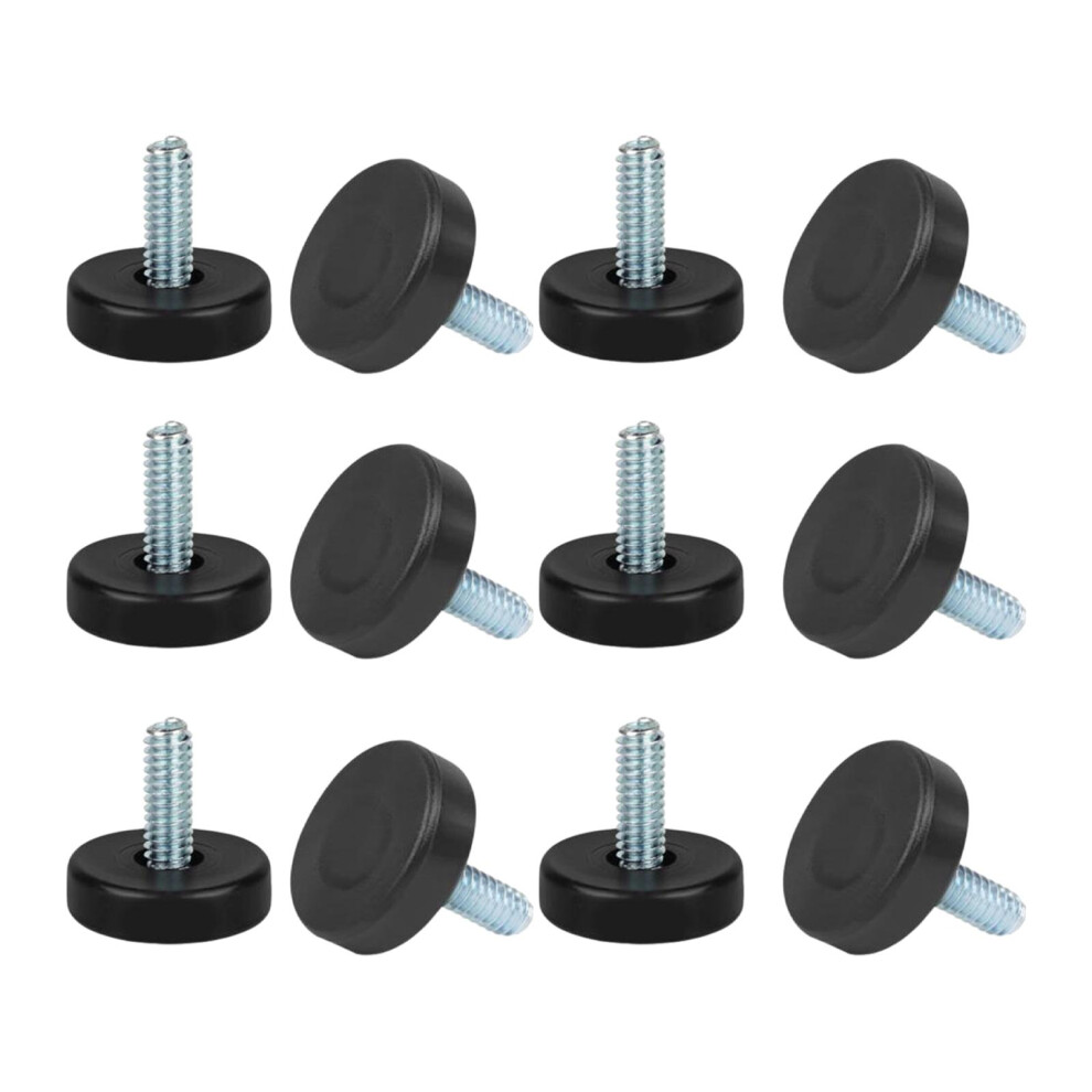 12X Furniture Levelers Portable Thread Leveling Feet For Table School 783227241141