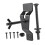 Generic Spare Tire Holder Mount Black Wall Mount for Van Garages Semis 1