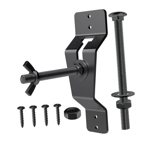 Generic Spare Tire Holder Mount Black Wall Mount for Van Garages Semis