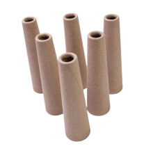 6 Pieces Yarn Cone Tube Paper Knitting Machine Accessories Wool Windin