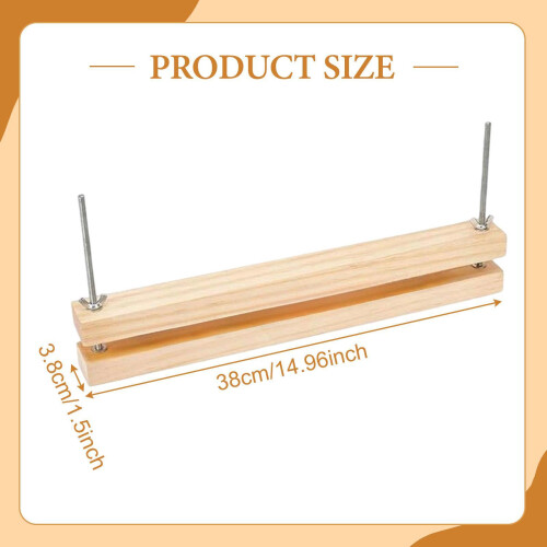 Wood Bookbinding Press Bookbinding Machine for Desktop DIY Bookbinding 1