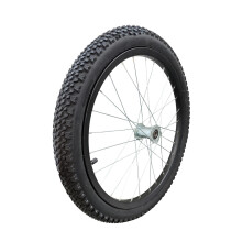 20'' Bicycle Trailer Wheel Great Traction Replaceable Bike Trailer Com