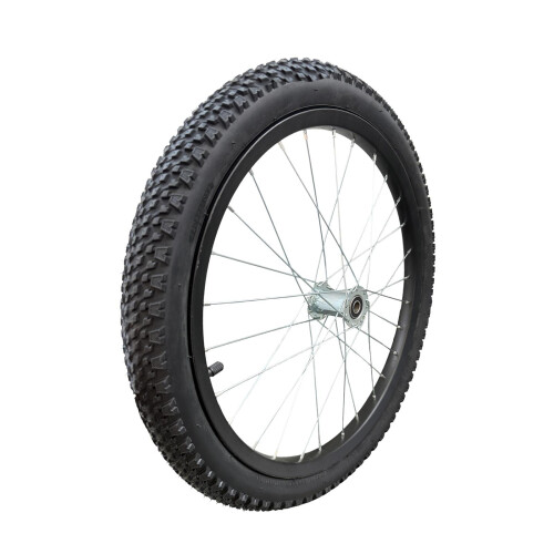 20'' Bicycle Trailer Wheel Great Traction Replaceable Bike Trailer Com