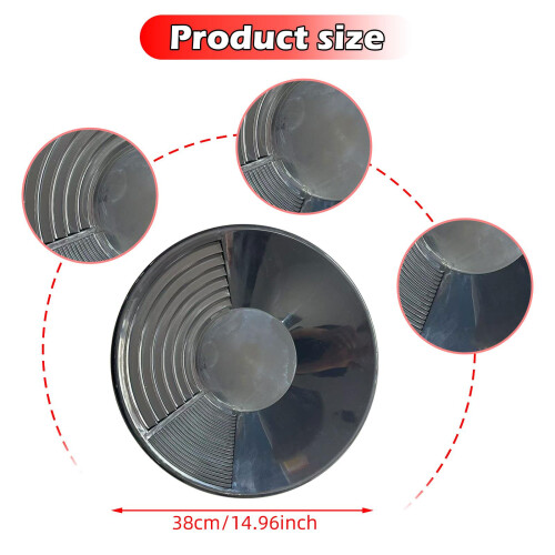 Gold Panning Pan Stackable for Easier Mining Gold Pan for Enthusiasts 1