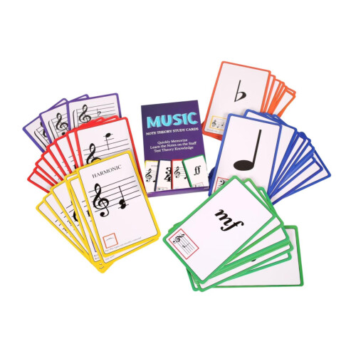 Musical Flash Cards Improve Sightreading Complete for Music Student
