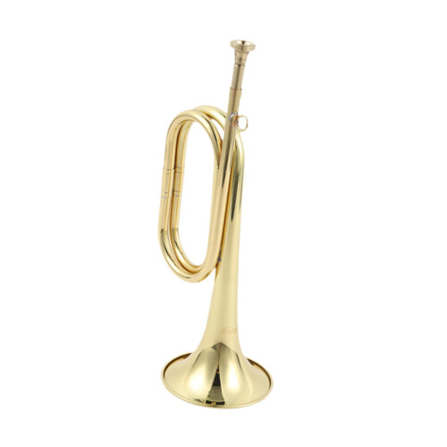 Cavalry Trumpet Music Instrument Blowing Bugle for Cavalry Beginner Ch