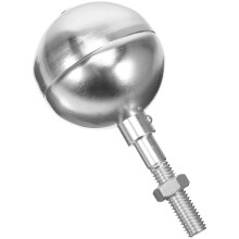 Flagpole Ball Ornament Repair Tool 1/2inch Threading 3" Flagpole Ball