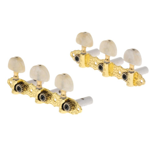 2 Pcs Classical Guitar Tuning Pegs Tuners Machine Heads for 6 String G