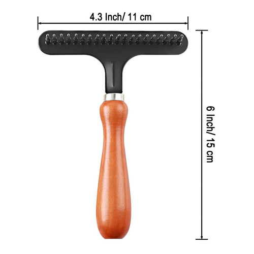 Carpet Rake Multipurpose Portable Carpet Restoration Rake for Hallways 1