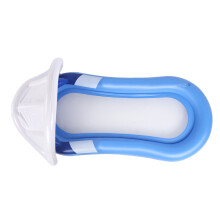 Fuja para o paraíso: Piscina inflável para relaxamento sereno, espreguiçadeira flutuante em PVC com travesseiro flutuante promete o máximo