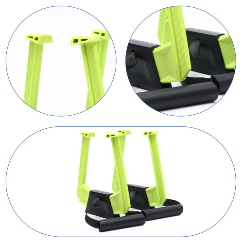 2Pcs Portable Pullup Bar Nonslip Door Frame Grip for Traveling Office 2