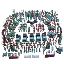 307 Piece Plastic Soldier 4cm Army Figures Playset Army Sand Scene Mod