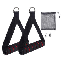 2x Exercise Handles Working Out Handles for Pulley System Home Gym Pul