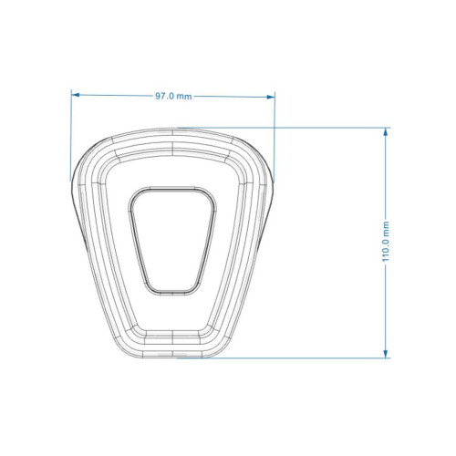 10 Pieces 501 Filter Retainer Cover Compact 501 Filter Retainer for Sp 1