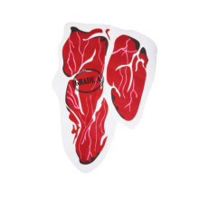 Steak Costume Funny Food Cosplay Suit for Stage Performance Parties Su