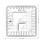 Protractor Ruler Geographic Coordinate Ruler for Measuring Traveling W 2