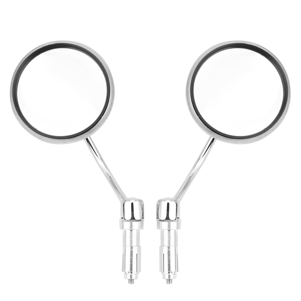 Rearview Mirrors 4 Motorcycles W/ Weather Proof Construction Shockproof & Corrosion Resistant Universal Fitment 4 Chopper Scooter Cafe Racer Bobber 9139052831193