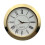 Mini Clock Insert Gold Clock for Self Installation DIY Clock Built in 1
