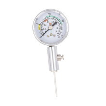 Ball Pressure Gauge Digital Display Mini Air Pressure Gauge for Rugby