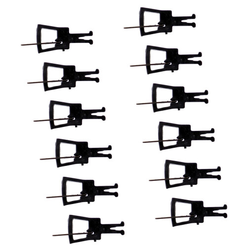 12Pcs Model Trains HO Scale Coupler Hooks Replace Train Accessories fo