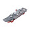 Aircraft Carrier Toy Pull Back Funny Spray Water Function for Kids Boy 1