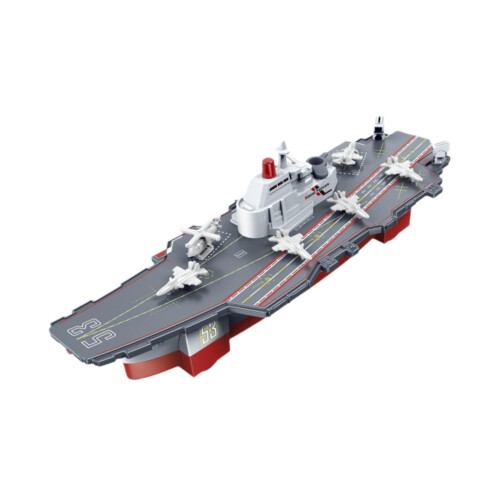 Aircraft Carrier Toy Pull Back Funny Spray Water Function for Kids Boy