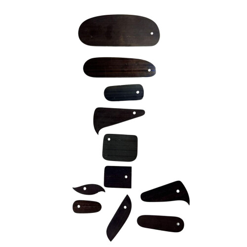 11 Pieces Violin Scraper Set Woodworking Project Luthier Tools for Vio