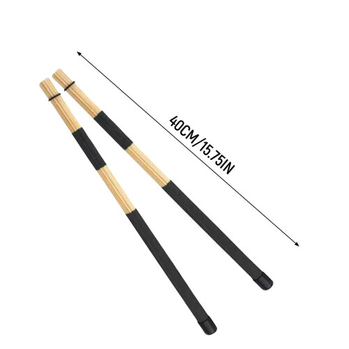 Bamboo Drumsticks Durable for Acoustic Performance Folk Small Venue 1