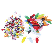 100x Picture Frame Turn Buttons 100x Mini Brads for Artwork Scrapbooki