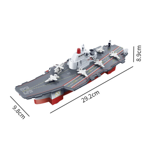 Aircraft Carrier Toy Pull Back Funny Spray Water Function for Kids Boy 1