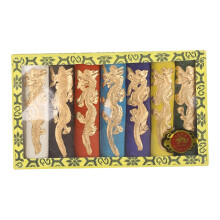7 Pieces Chinese Color Ink Block Calligraphy Ink for Crafts Coloring D