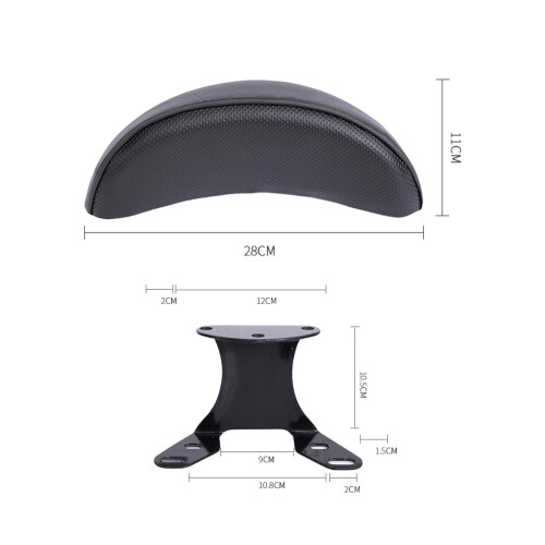 Rear Seat Backrest Comfortable Lightweight Thickened Foam Back Rest fo 1