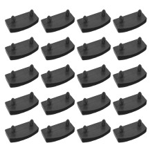 20x End Caps for Bed Holding Side Slat Bracket Cover for Leather Bed D