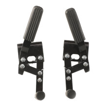 2 Pieces Wheelchair Brake Easy Installation Repair Part Wheelchair Han