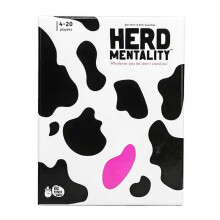 (Pink) Herd Mentality Board Game The Udderly Addictive Family Game Party Cards Game For 4-20 Players