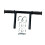 Stroll Handle Extension Bar Easy to Install Sturdy Stroller Handle Ext 1