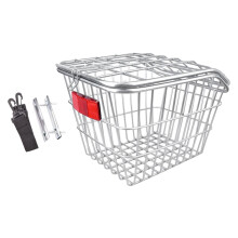 Rear Bike Basket Bicycle Basket for Child Foldable Bikes Outdoor Acces