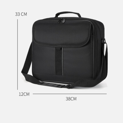 Projector Carrying Case Breathable Large Capacity Black Sturdy Organiz 1