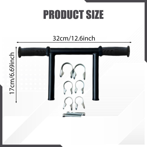 Stroll Handle Extension Bar Easy to Install Sturdy Stroller Handle Ext 1