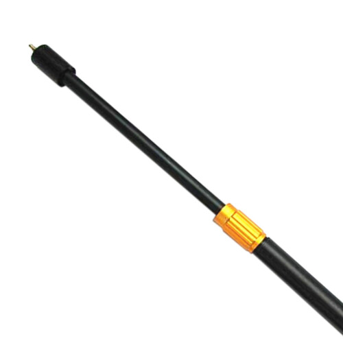 Portable Billiards Cue Extension Telescopic Pool Cue Extender End Leng 2