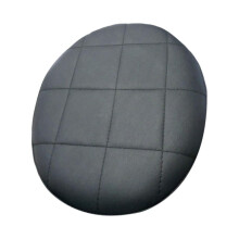 Round Bar Stool Seat Cushion Seat Top PU Leather Cover for Salon Barbe