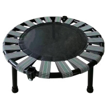 Mini Trampoline Sturdy Quiet Compact Jumping Bed for Birthday Gifts Ho