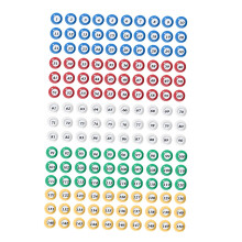 150x Bingo Balls Accs Tally Ball for Company Large Group Activities Bi