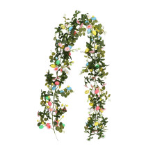 Easter Garland Hanging Artificial Easter Egg Garland for Home Holiday