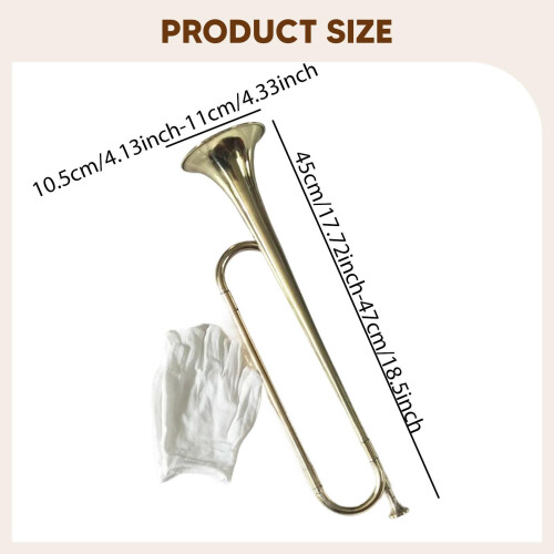 Bugle Wind Instrument for Festival Atmosphere Performance Orchestra Ch 1