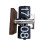 Automatic Flip Clock 24 Hour Quartz Movement Large Clear-SSB 1