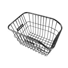 Rear Bike Basket Detachable Iron Bike Basket for Sport Folding Bike Ou