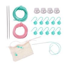 Knit Stiches Keeper Bracelet Necklace Beading Holding Stitches Stitch
