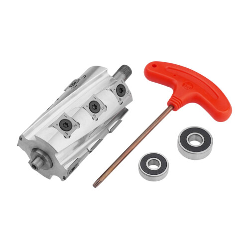 Planer Sprial Helical Cutter Head Practical Aluminum Alloy Sprial Cutt