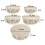 5 Pieces Mixing Bowl Set Versatile Use Food Storage Container for Baki 2